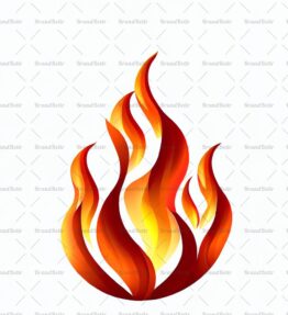 Abstrakte Feuerflammen